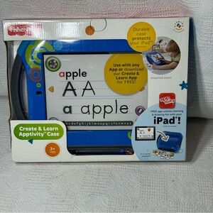 New Fisher-Price Blue Tablet Laugh N Learn‎ Apptivity Case